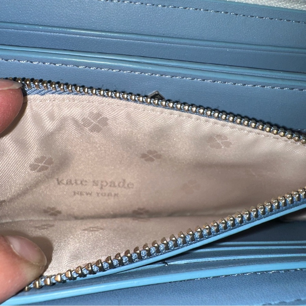 Kate Spade Multicolor Floral Garden Embossed Continental Wallet Zippy - NWOT - Picture 11 of 16